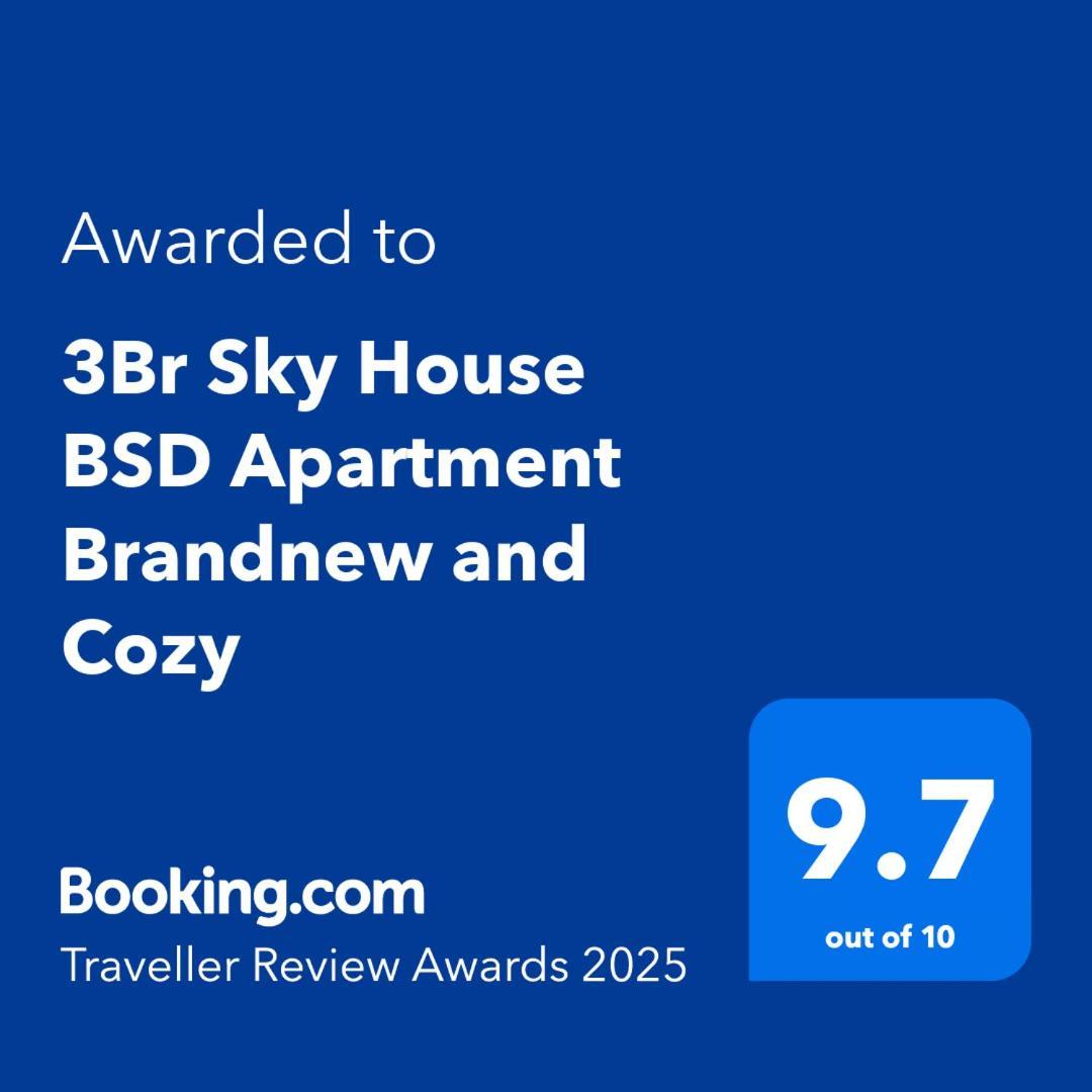 3Br Sky House Bsd Apartment Brandnew And Cozy Samporo 外观 照片